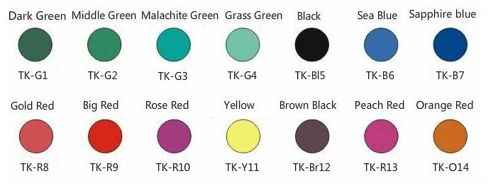 Customized Thermochromic Pigment Customized Thermochromic Pigment