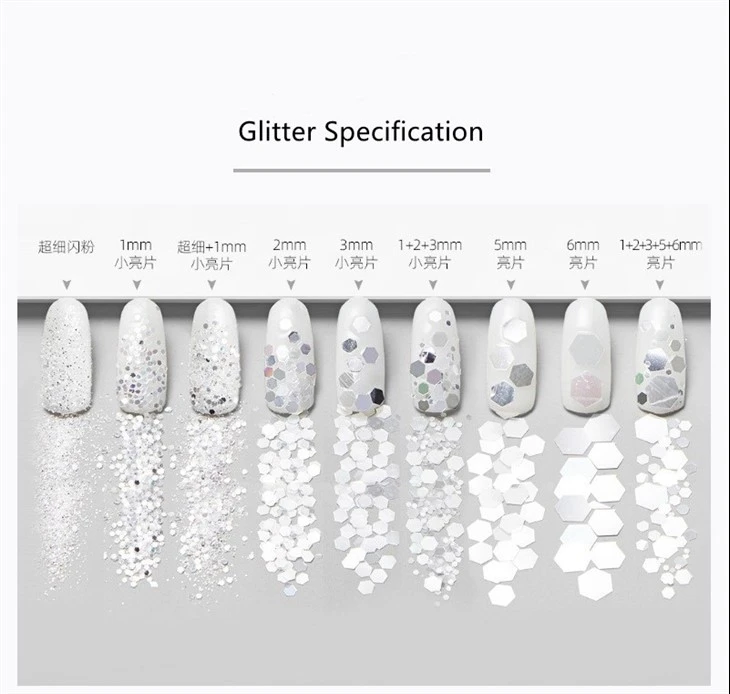 Prism Reflecting Nails Glitter Powder Prism Reflecting Nails Glitter Powder